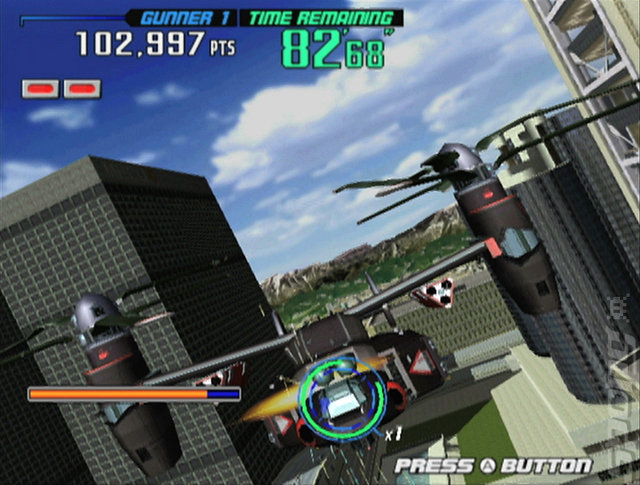 Arcade: Hits Pack: Gunblade New York/LA Machineguns - Wii Screen