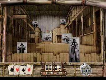 Gunfighter: The Legend of Jesse James - PlayStation Screen