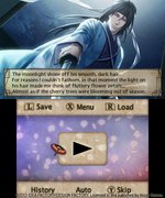 Hakuoki: Memories of the Shinsengumi - 3DS/2DS Screen