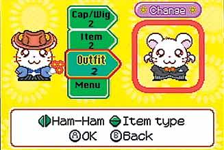 Hamtaro: Ham-Ham Heartbreak - GBA Screen