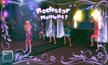 Hannah Montana: Rock Out the Show - PSP Screen