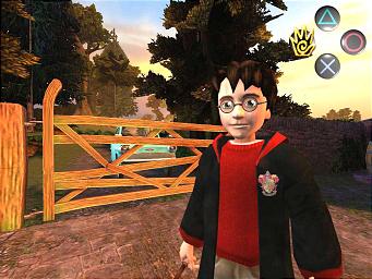 Harry Potter and the Chamber of Secrets - PS2 Screen