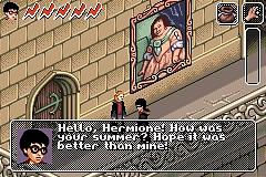 Harry Potter and the Chamber of Secrets - GBA Screen