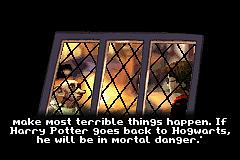 Harry Potter and the Chamber of Secrets - GBA Screen