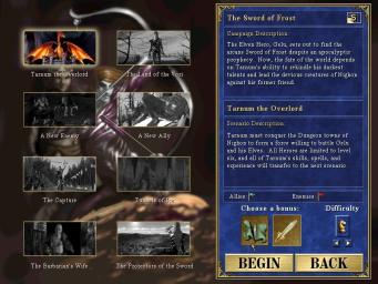 Heroes Chronicles: The Final Chapters - PC Screen