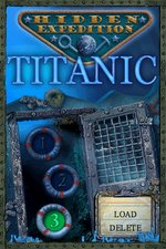 Hidden Expedition: Titanic - DS/DSi Screen