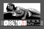 Hollywood Poker - C64 Screen