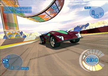 Hot Wheels Highway 35 World Race - PS2 Screen