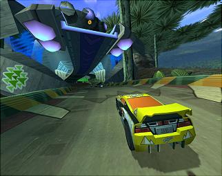 Hot Wheels Highway 35 World Race - PS2 Screen