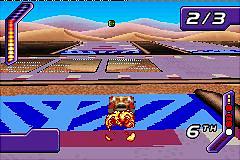 Hot Wheels World Race - GBA Screen