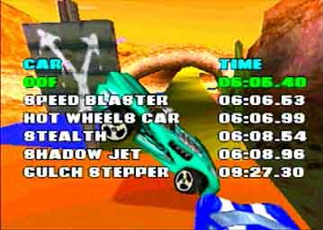 Hot Wheels Turbo Racing - PlayStation Screen