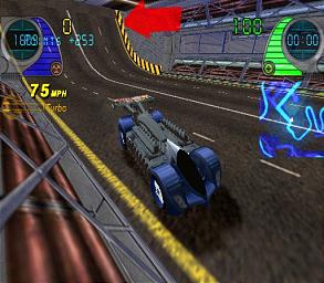 Hot Wheels Velocity X - PS2 Screen