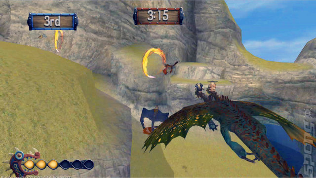 How to Train Your Dragon 2 - Wii U Screen