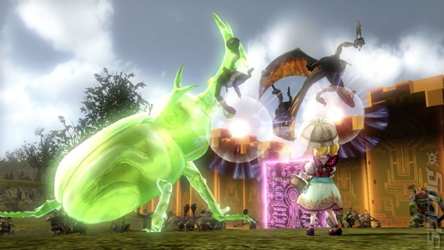 Hyrule Warriors - Wii U Screen