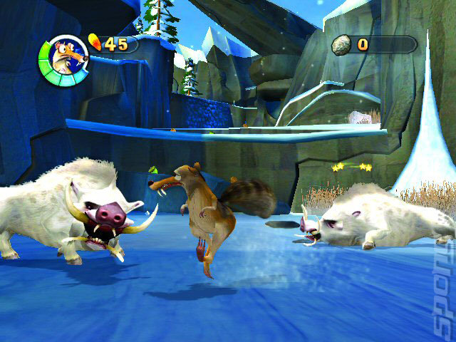 Ice Age 2: The Meltdown - Wii Screen