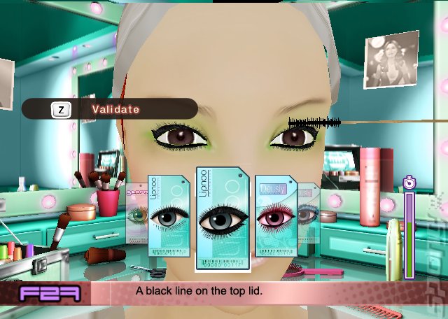 Imagine Fashion Idol - Wii Screen