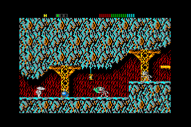 Impossamole - C64 Screen