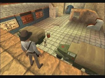 Indiana Jones and the Infernal Machine - N64 Screen