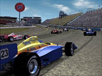 IndyCar Series 2005 - PS2 Screen