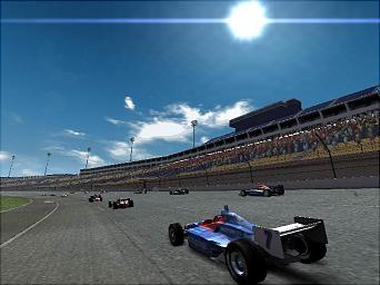 IndyCar Series 2005 - PS2 Screen