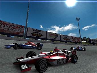 IndyCar Series 2005 - PS2 Screen