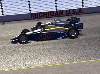 IndyCar Series - PS2 Screen