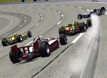 IndyCar Series - PS2 Screen