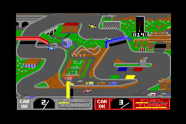Indy Heat - C64 Screen