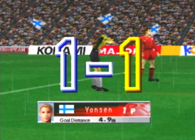 International Superstar Soccer - N64 Screen