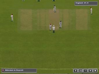 International Cricket Captain 2000 - PC Screen
