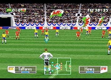 International Superstar Soccer Pro '98 - PlayStation Screen