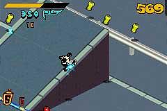 Jet Set Radio - GBA Screen