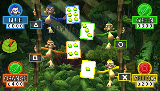 Jungle Party - PSP Screen