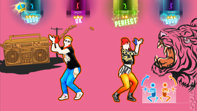 Just Dance 2014 - Xbox 360 Screen