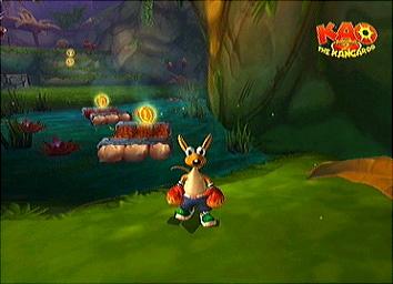 Kao the Kangaroo Round 2 - PS2 Screen