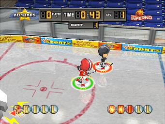 Kidz Sports Ice Hockey - PS2 Screen