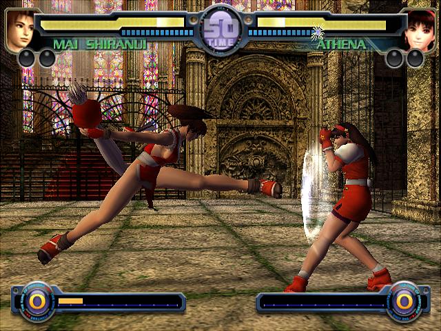 The King of Fighters: Maximum Impact - PS2 Screen