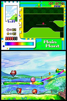 Kirby Power Paintbrush - DS/DSi Screen