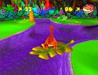 Return To The Great Valley: The Land Before Time - PlayStation Screen