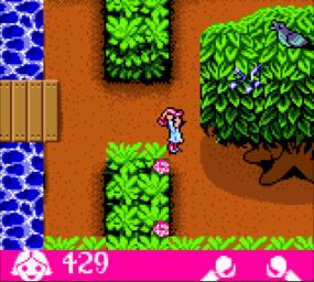 Laura�s Happy Adventures - Game Boy Color Screen