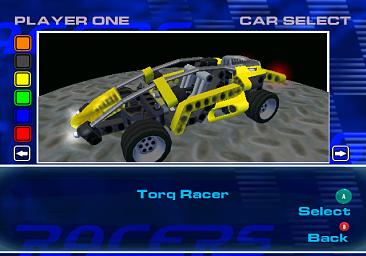 Lego Drome Racers - GameCube Screen