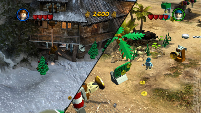 LEGO Indiana Jones 2: The Adventure Continues - Xbox 360 Screen