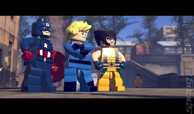LEGO Marvel Super Heroes - Wii U Screen