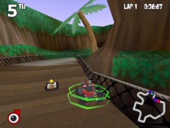 Lego Racers - PC Screen