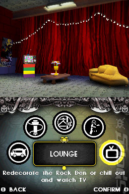 LEGO Rock Band - DS/DSi Screen