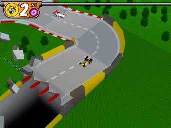 Lego Stunt Rally - PC Screen