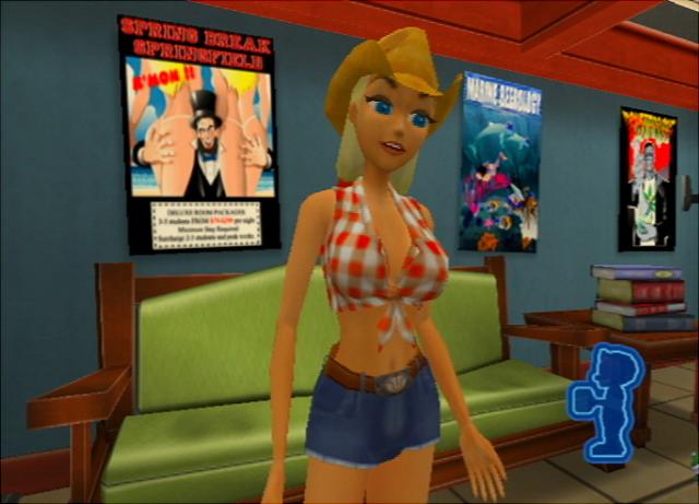 Leisure Suit Larry: Magna Cum Laude - PS2 Screen