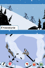 Line Rider: Freestyle - DS/DSi Screen