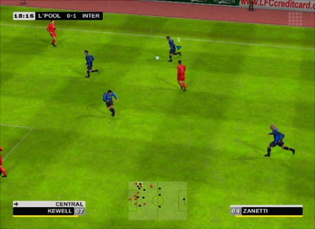 Liverpool FC Club Football 2005 - PC Screen