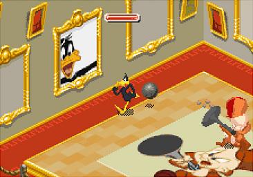Looney Tunes: Back in Action - GBA Screen